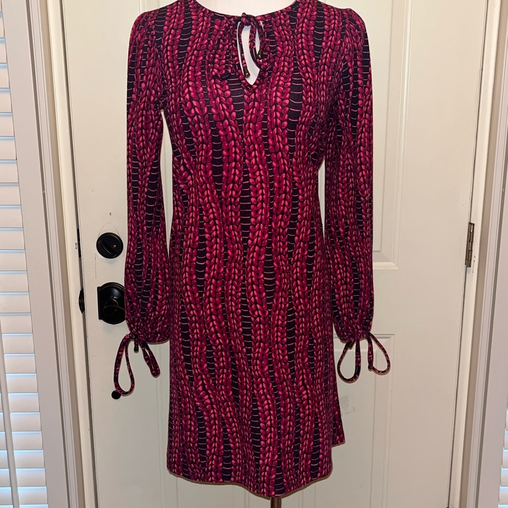 Nikki Poulos Women’s Designer Midi Dress Size Small